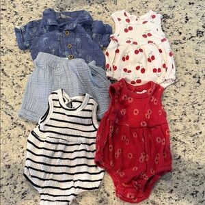 Rachel Zoe 6-9M Outfit Bundle